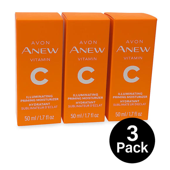 Avon Anew Vitamin C Brightening Serum Radiance Booster 3 Pack - Picture 1 of 4